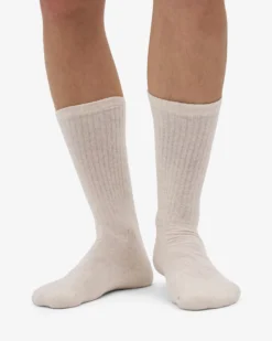 Organic Active Sock - Ivory White (3-Pack)