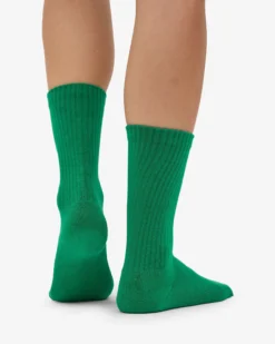 Organic Active Sock - Kelly Green