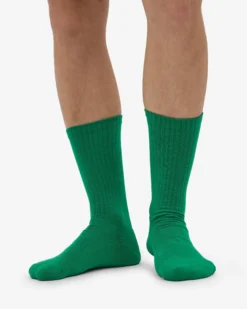 Organic Active Sock - Kelly Green