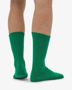 Organic Active Sock - Kelly Green (3-Pack)