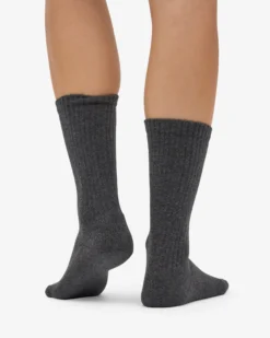 Organic Active Sock - Lava Grey (3-Pack)