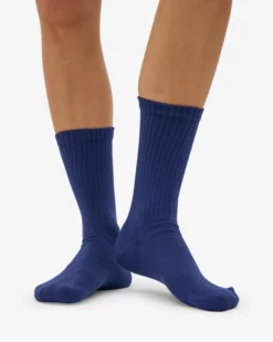 Organic Active Sock - Marine Blue (3-Pack)