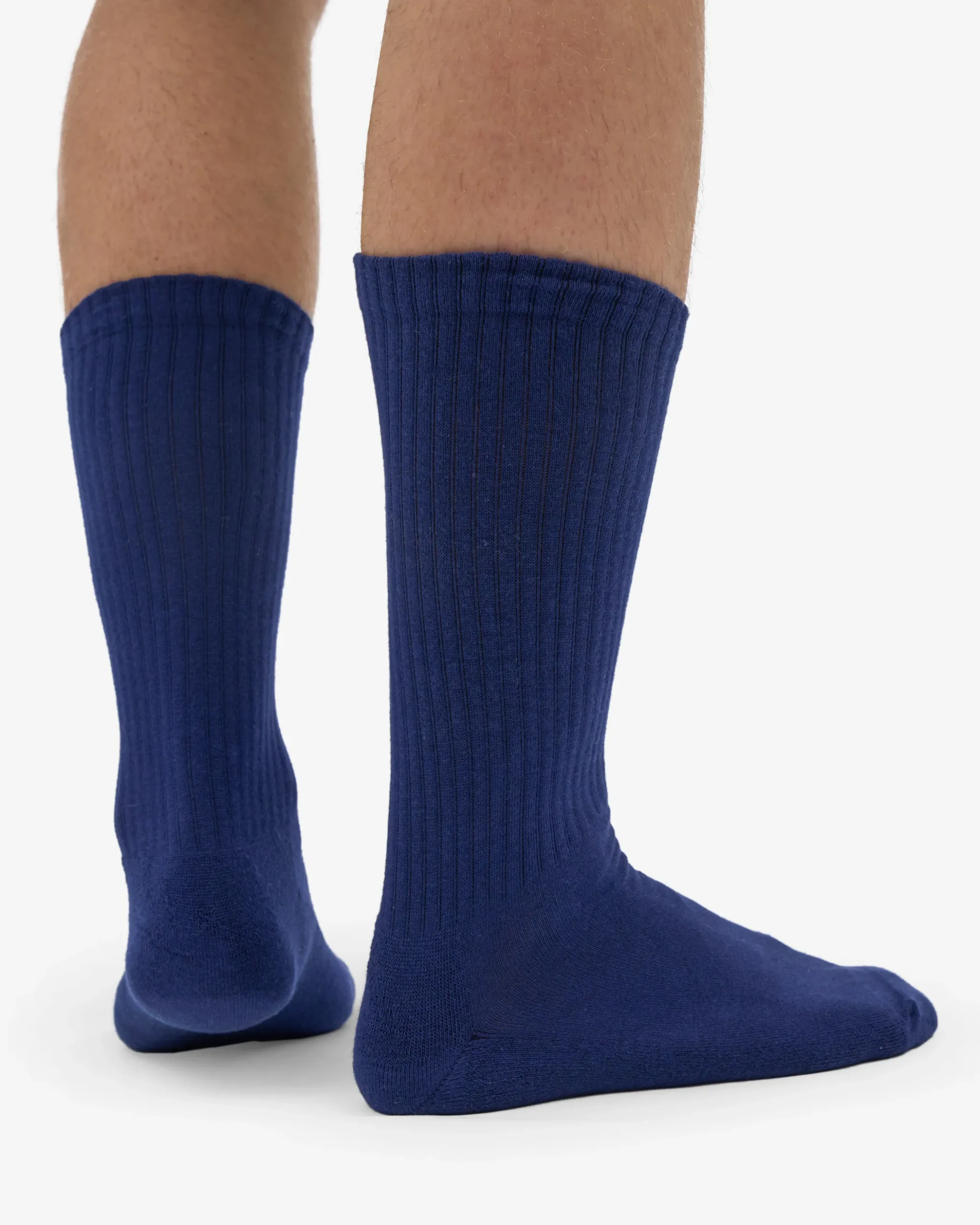 Organic Active Sock - Marine Blue