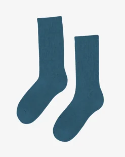 Organic Active Sock - Ocean Green