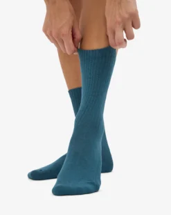 Organic Active Sock - Ocean Green (3-Pack)