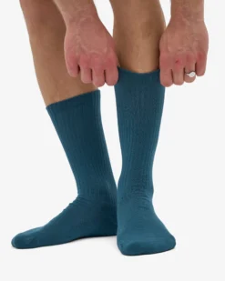Organic Active Sock - Ocean Green (3-Pack)