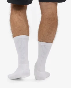 Organic Active Sock - Optical White