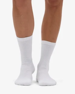 Organic Active Sock - Optical White (3-Pack)