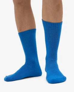 Organic Active Sock - Pacific Blue