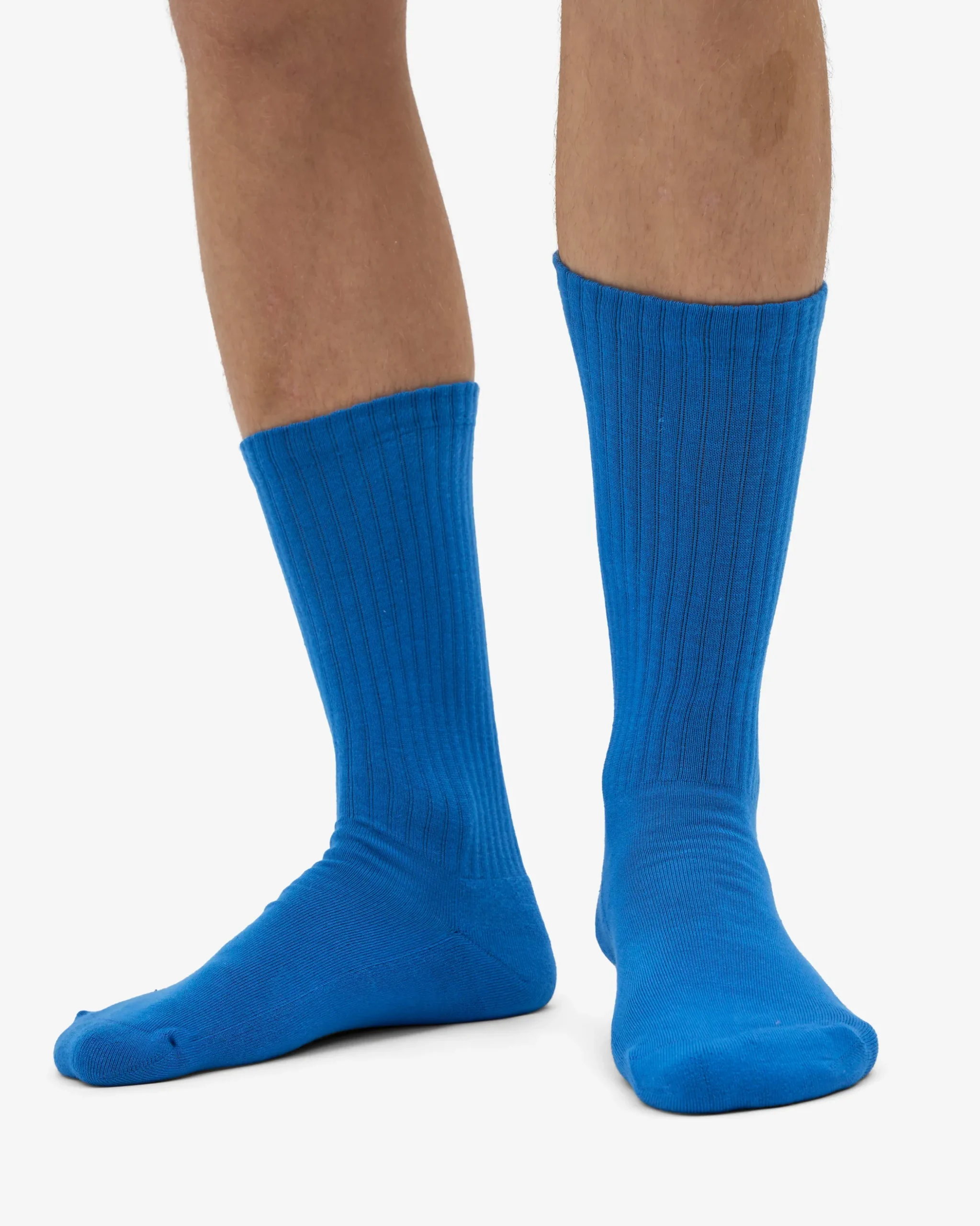 Organic Active Sock - Pacific Blue