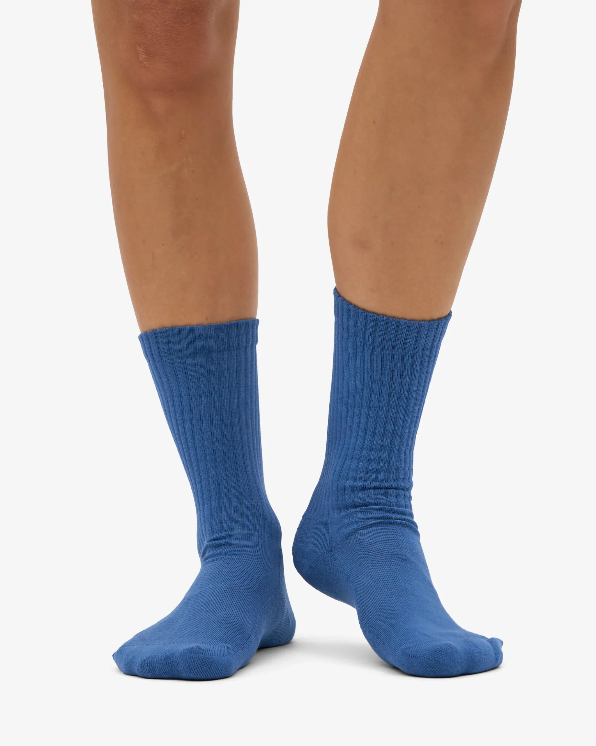 Organic Active Sock - Petrol Blue