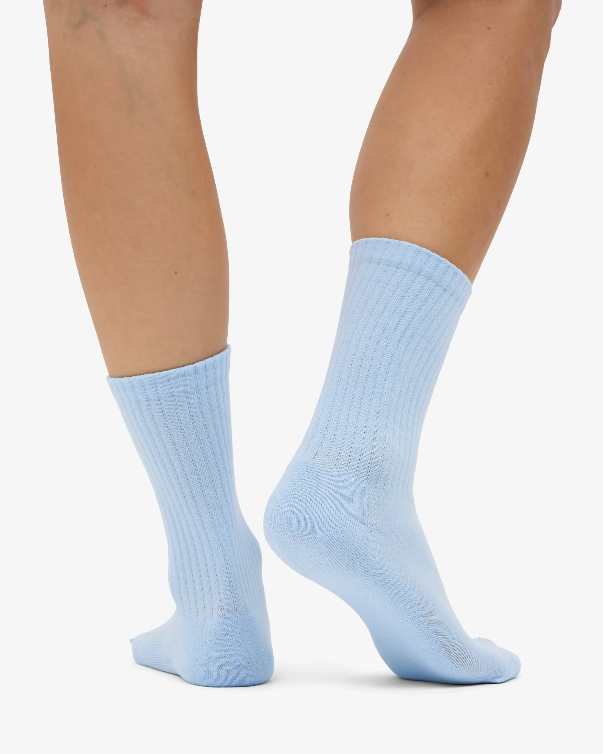 Organic Active Sock - Polar Blue