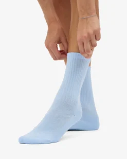Organic Active Sock - Polar Blue (3-Pack)