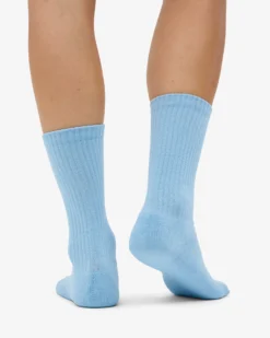 Organic Active Sock - Seaside Blue (3-Pack)