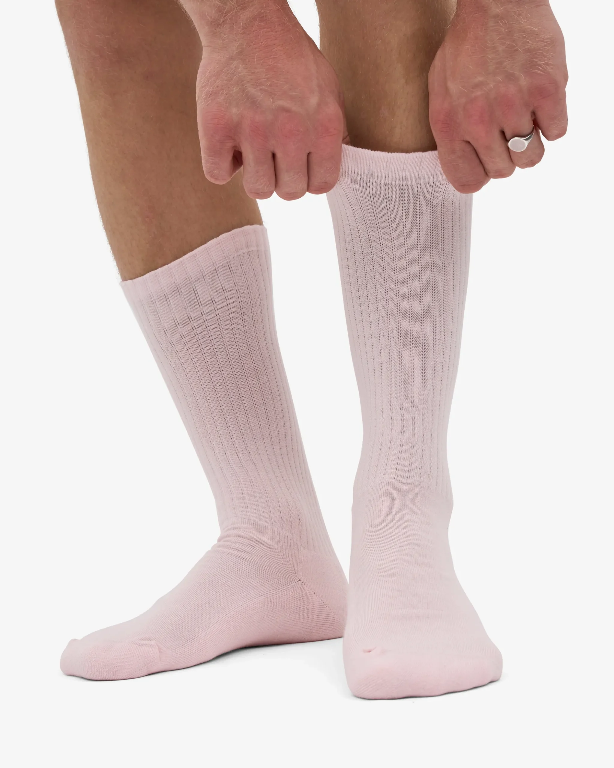Organic Active Sock - Snow Melange