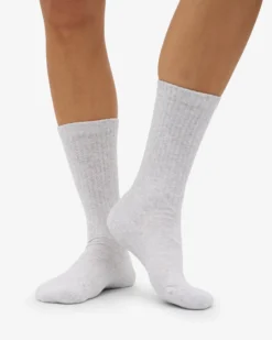 Organic Active Sock - Snow Melange