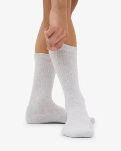 Organic Active Sock - Snow Melange