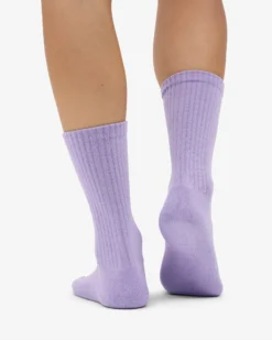 Organic Active Sock - Soft Lavender
