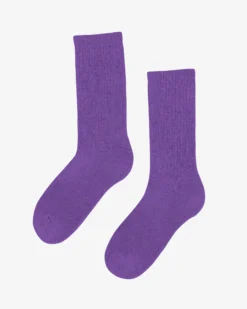 Organic Active Sock - Ultra Violet