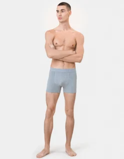 Organic Boxer Briefs 3 Pack - Heather Grey