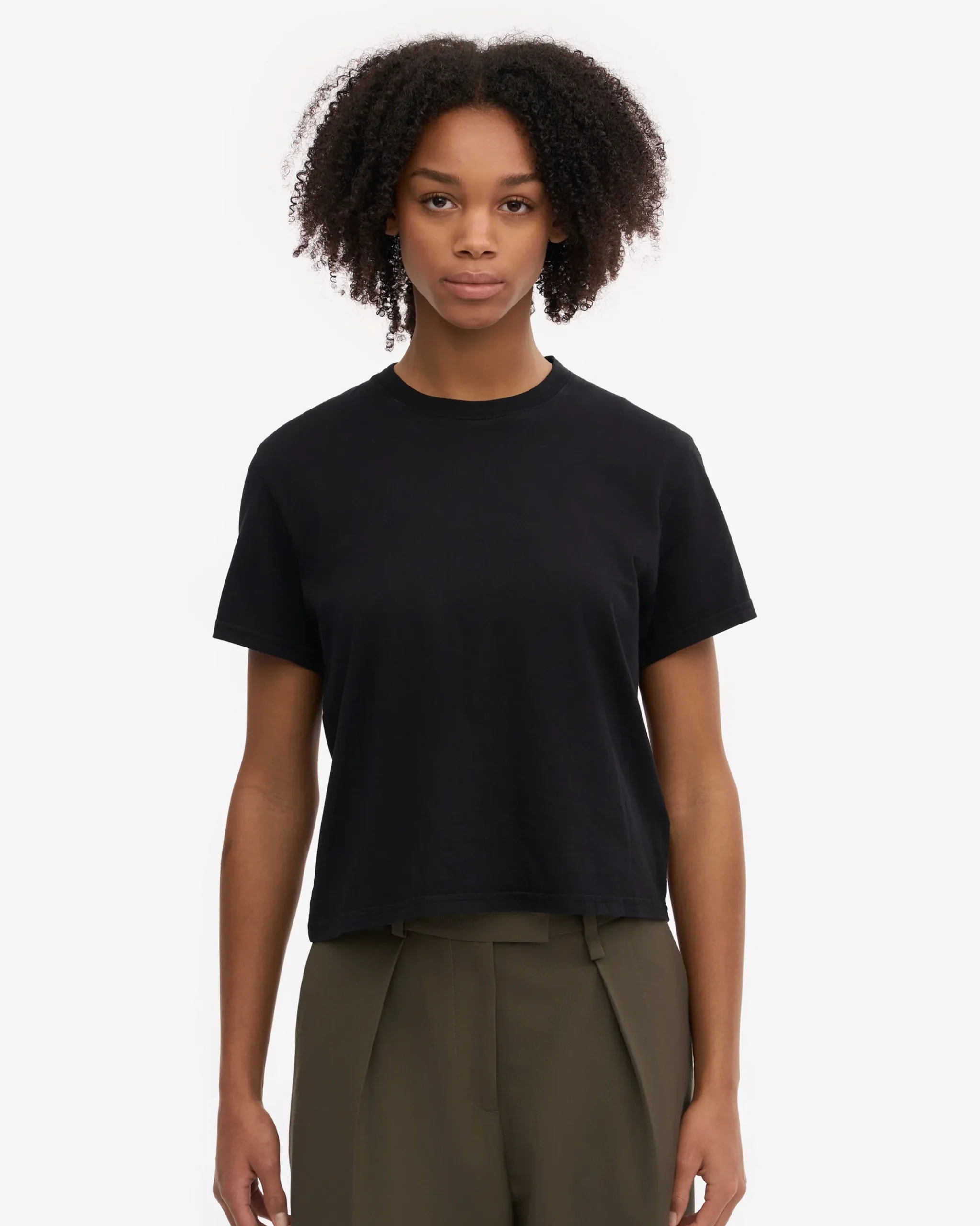 Organic Boxy Crop Tee - Mixed 03 (3-Pack)