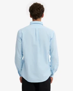 Organic Button Down Shirt - Polar Blue