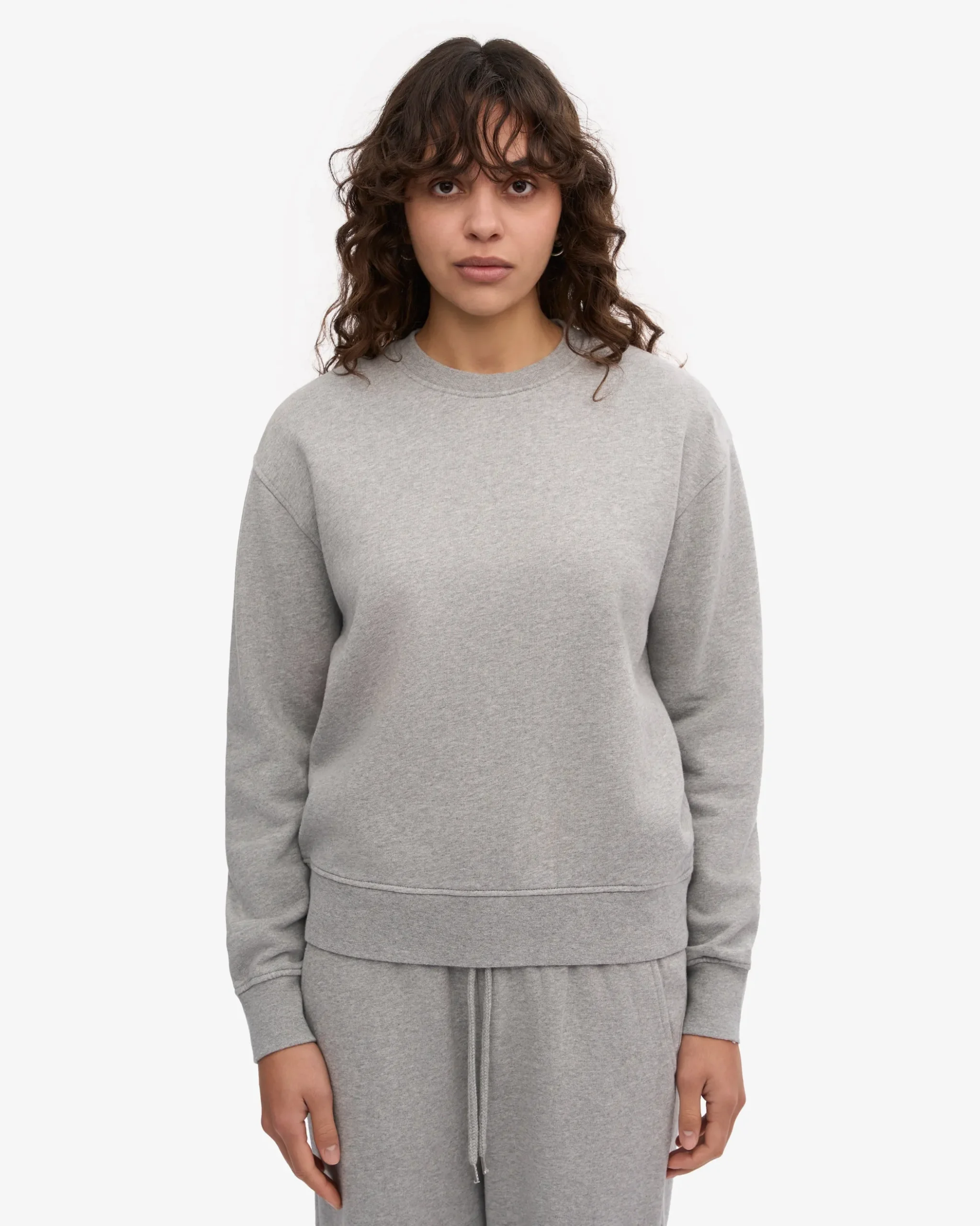 Organic Classic Sweatsuit - Heather Grey