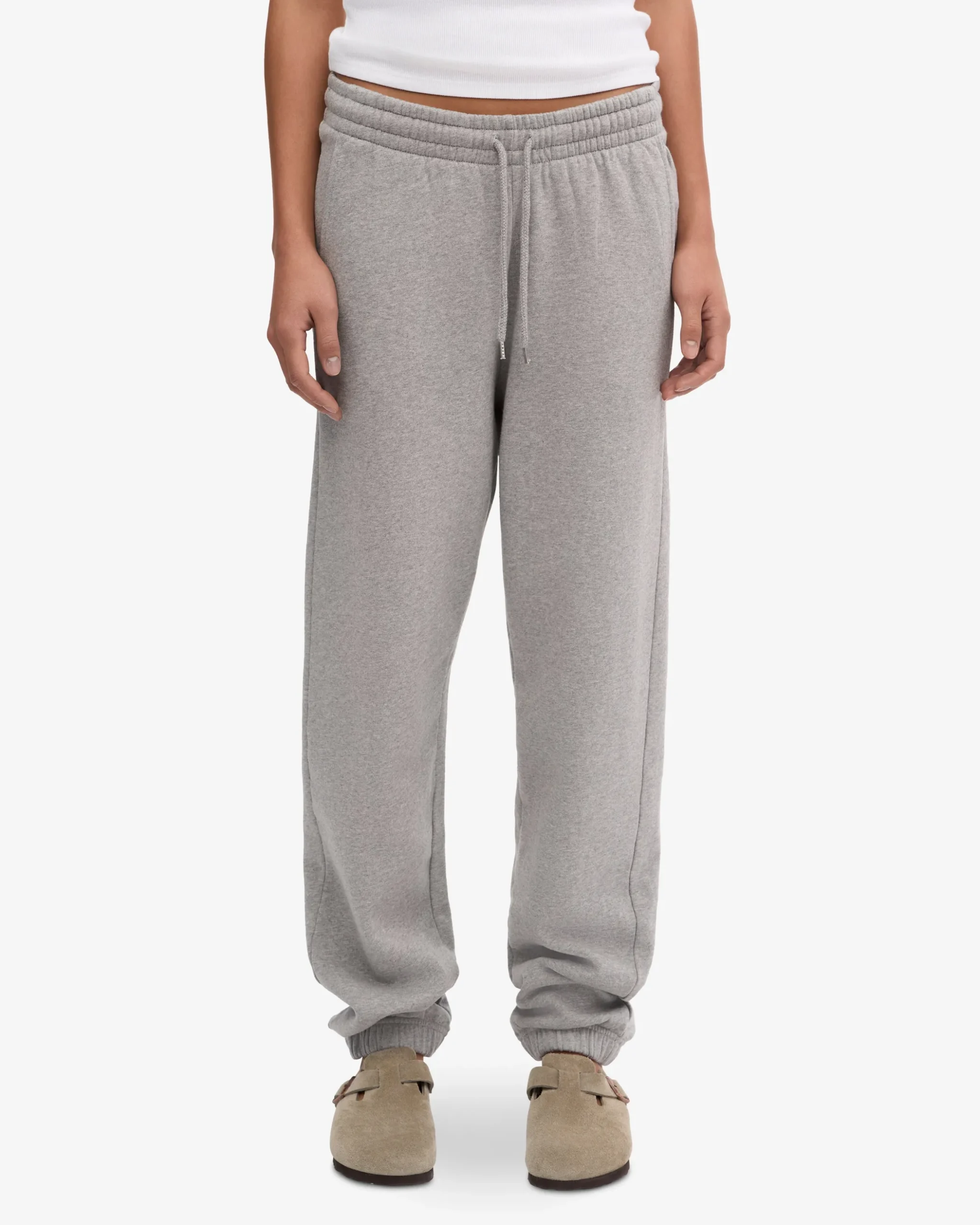 Organic Classic Sweatsuit - Heather Grey