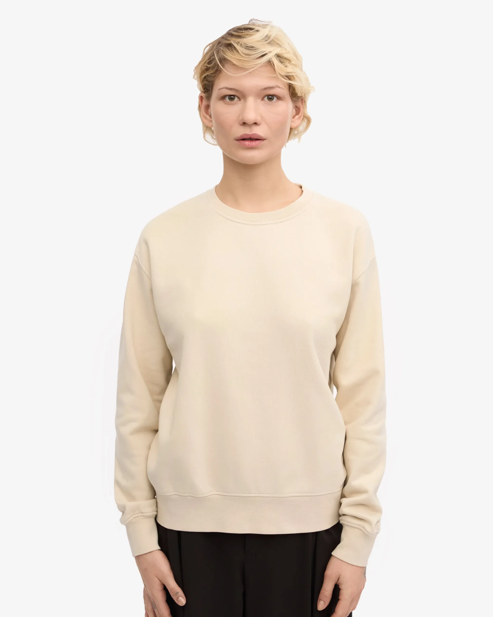 Organic Classic Sweatsuit - Ivory White