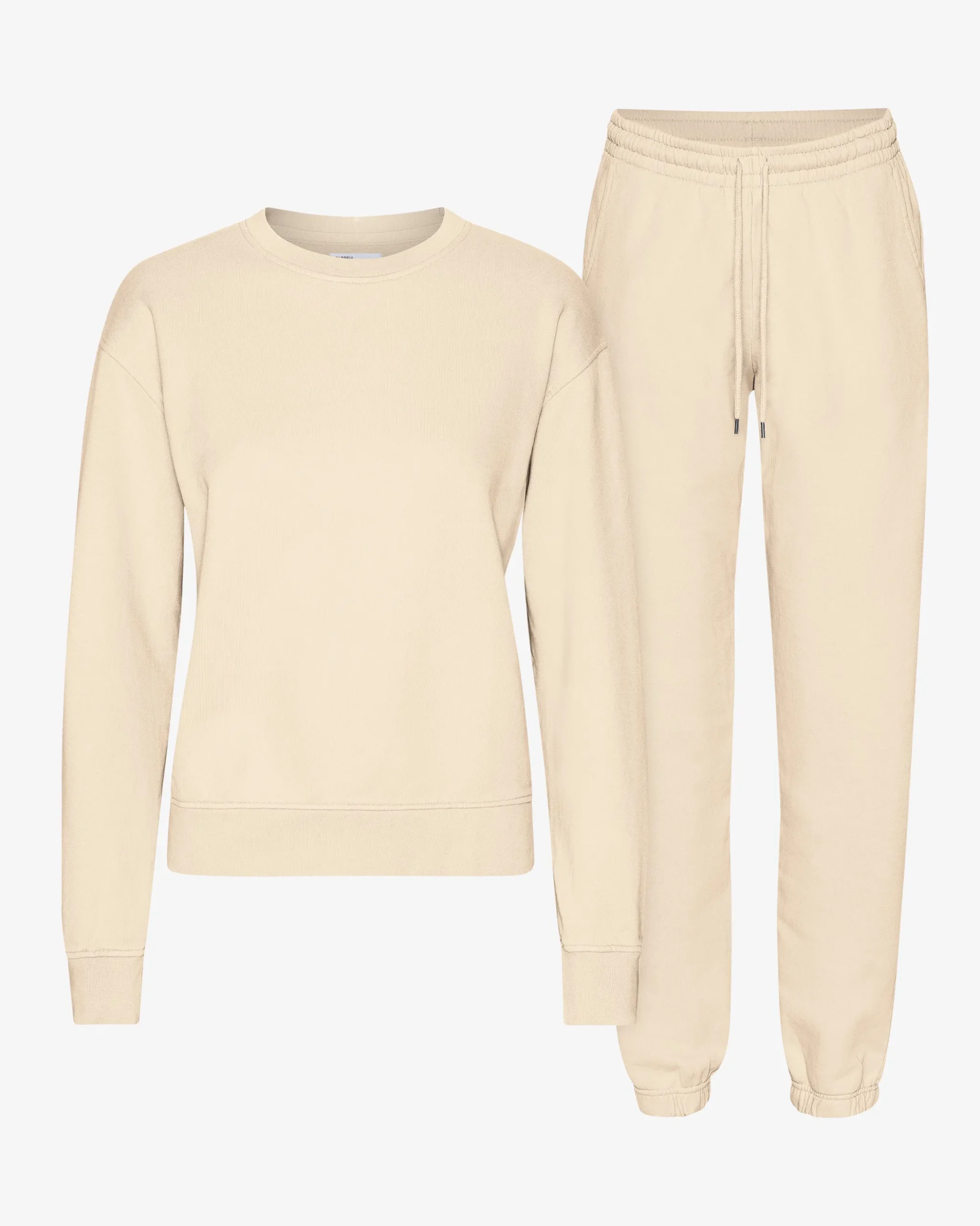 Organic Classic Sweatsuit - Ivory White