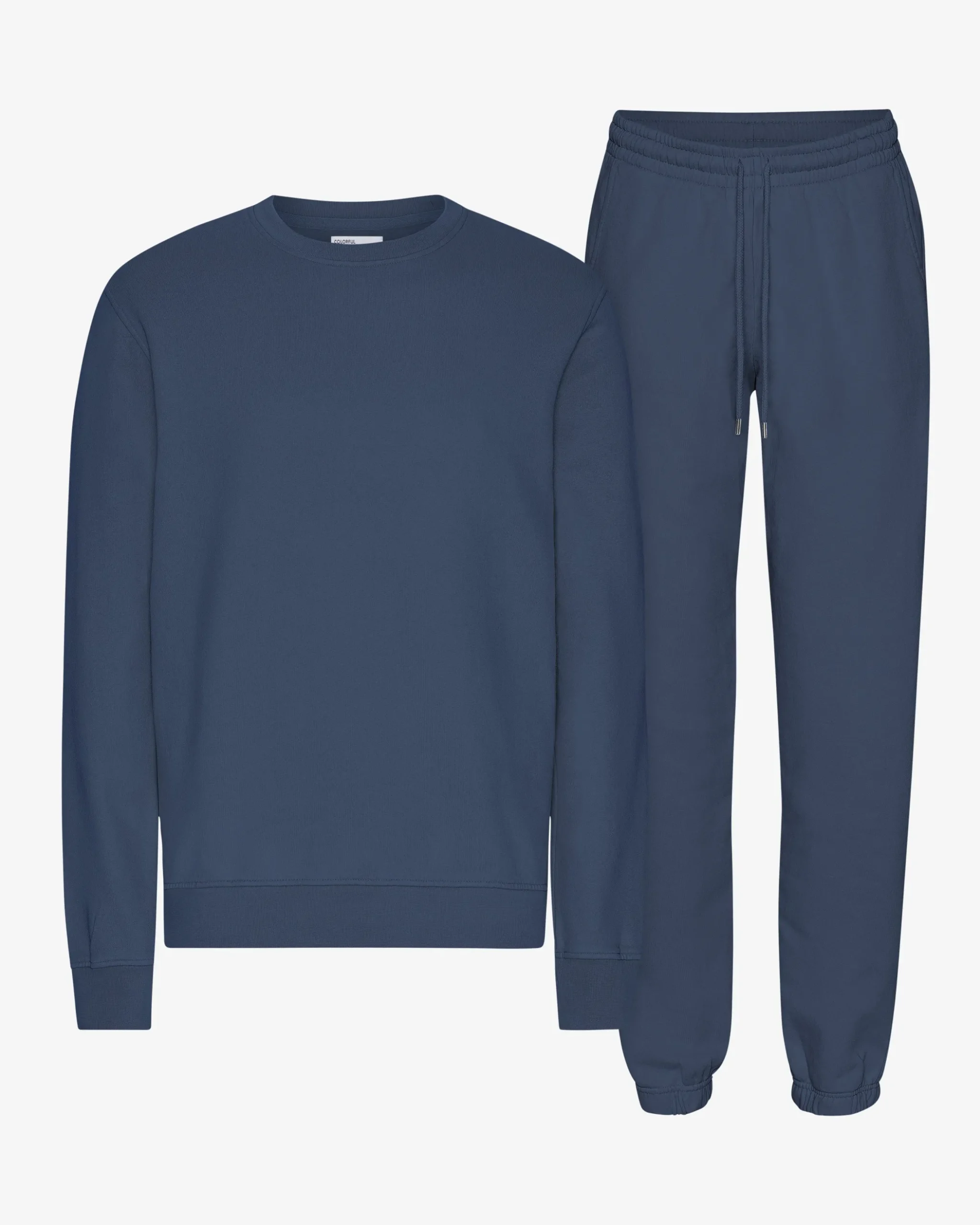 Organic Classic Sweatsuit - Petrol Blue