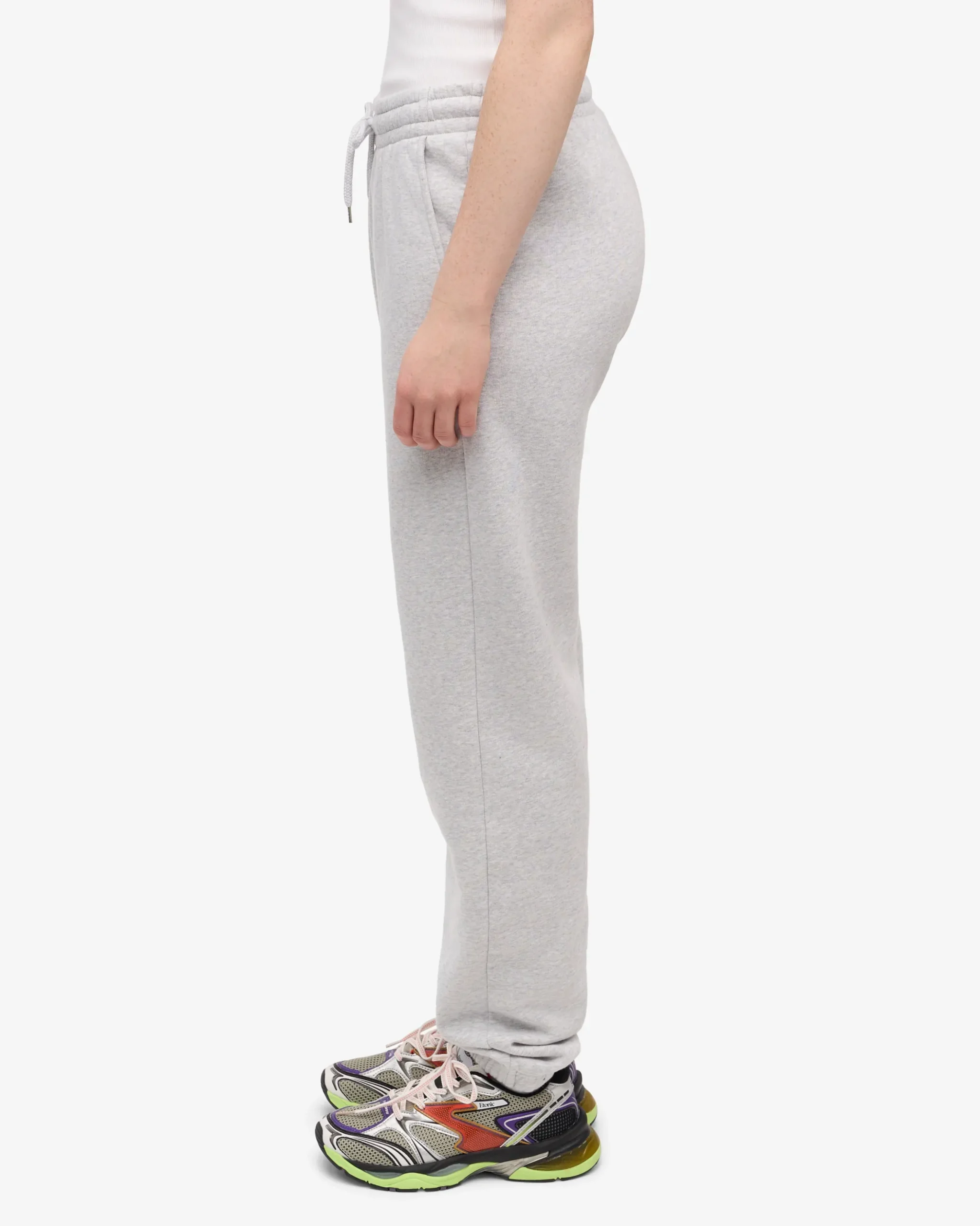 Organic Classic Sweatsuit - Snow Melange