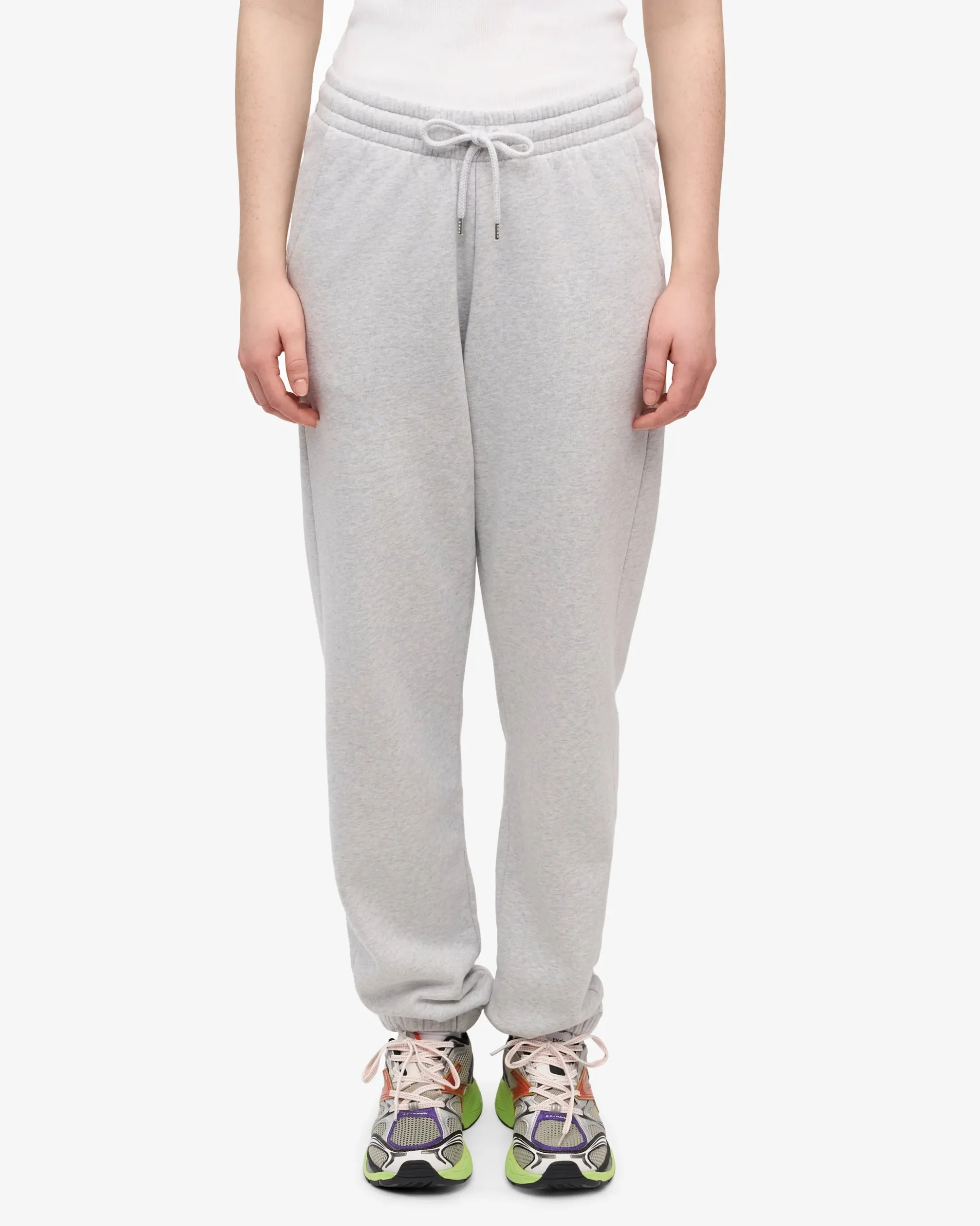 Organic Classic Sweatsuit - Snow Melange
