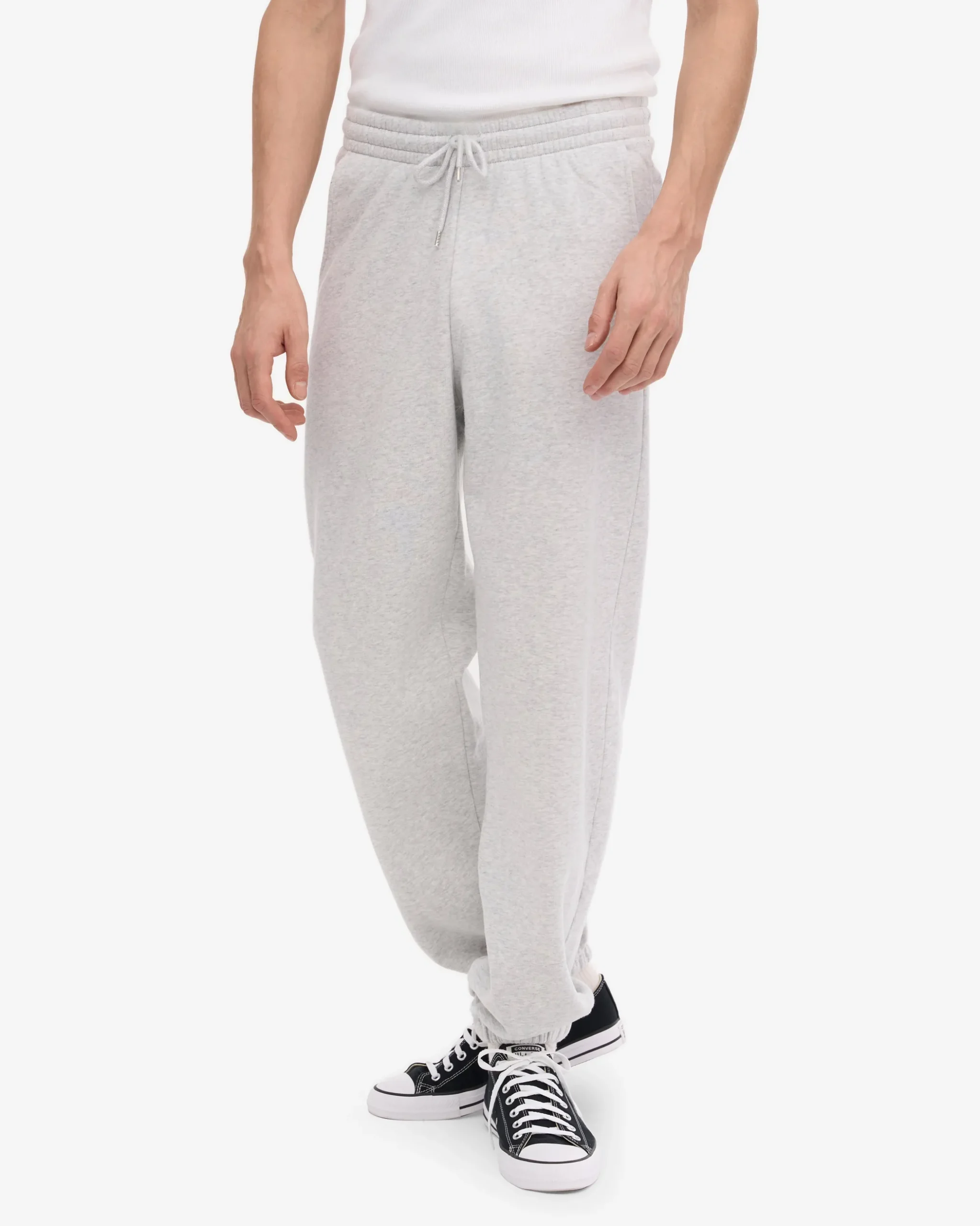 Organic Classic Sweatsuit - Snow Melange