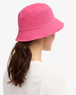 Organic Cotton Bucket Hat - Bubblegum Pink