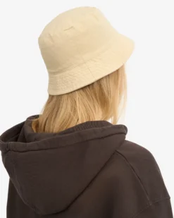 Organic Cotton Bucket Hat - Ivory White