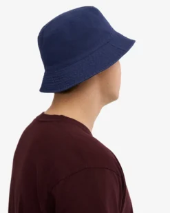 Organic Cotton Bucket Hat - Marine Blue