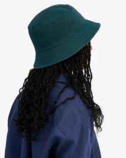 Organic Cotton Bucket Hat - Ocean Green