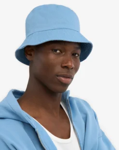 Organic Cotton Bucket Hat - Seaside Blue