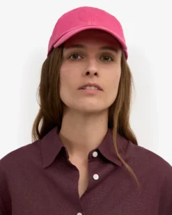 Organic Cotton Cap - Bubblegum Pink