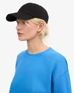 Organic Cotton Cap - Deep Black