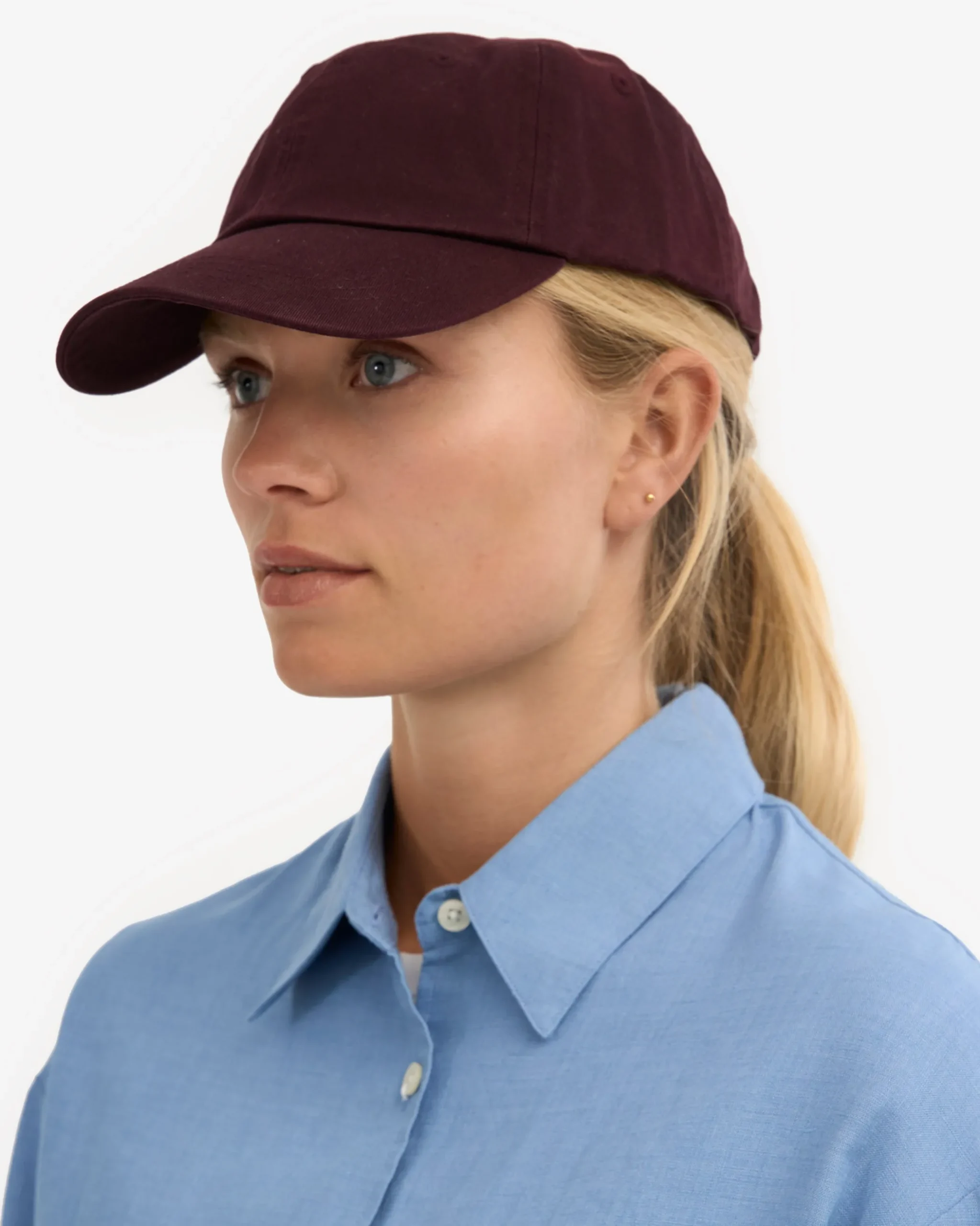 Organic Cotton Cap - Faded Indigo