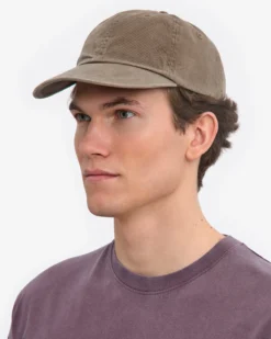 Organic Cotton Cap - Faded Khaki