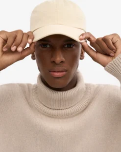 Organic Cotton Cap - Ivory White