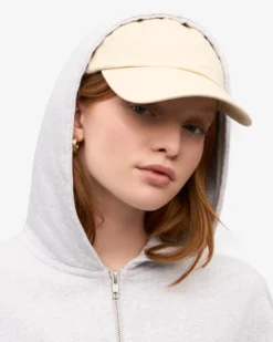 Organic Cotton Cap - Ivory White