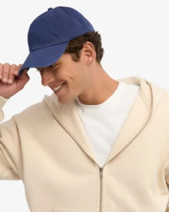 Organic Cotton Cap - Marine Blue