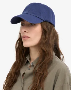 Organic Cotton Cap - Marine Blue