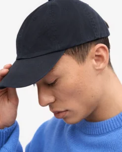 Organic Cotton Cap - Navy Blue