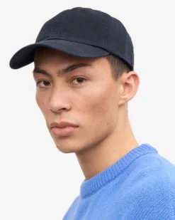 Organic Cotton Cap - Navy Blue