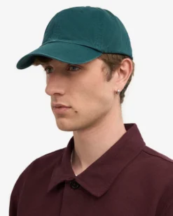 Organic Cotton Cap - Ocean Green